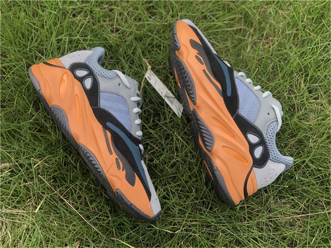 PK God Yeezy Boost 700 V2 Sun Wash Orange Black GW0296